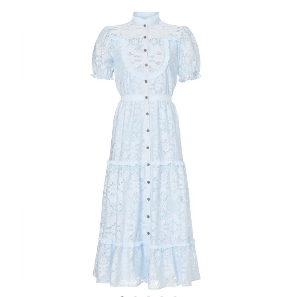Pamela Love x RTR Blue Victoria Dress - Picture 6 of 13